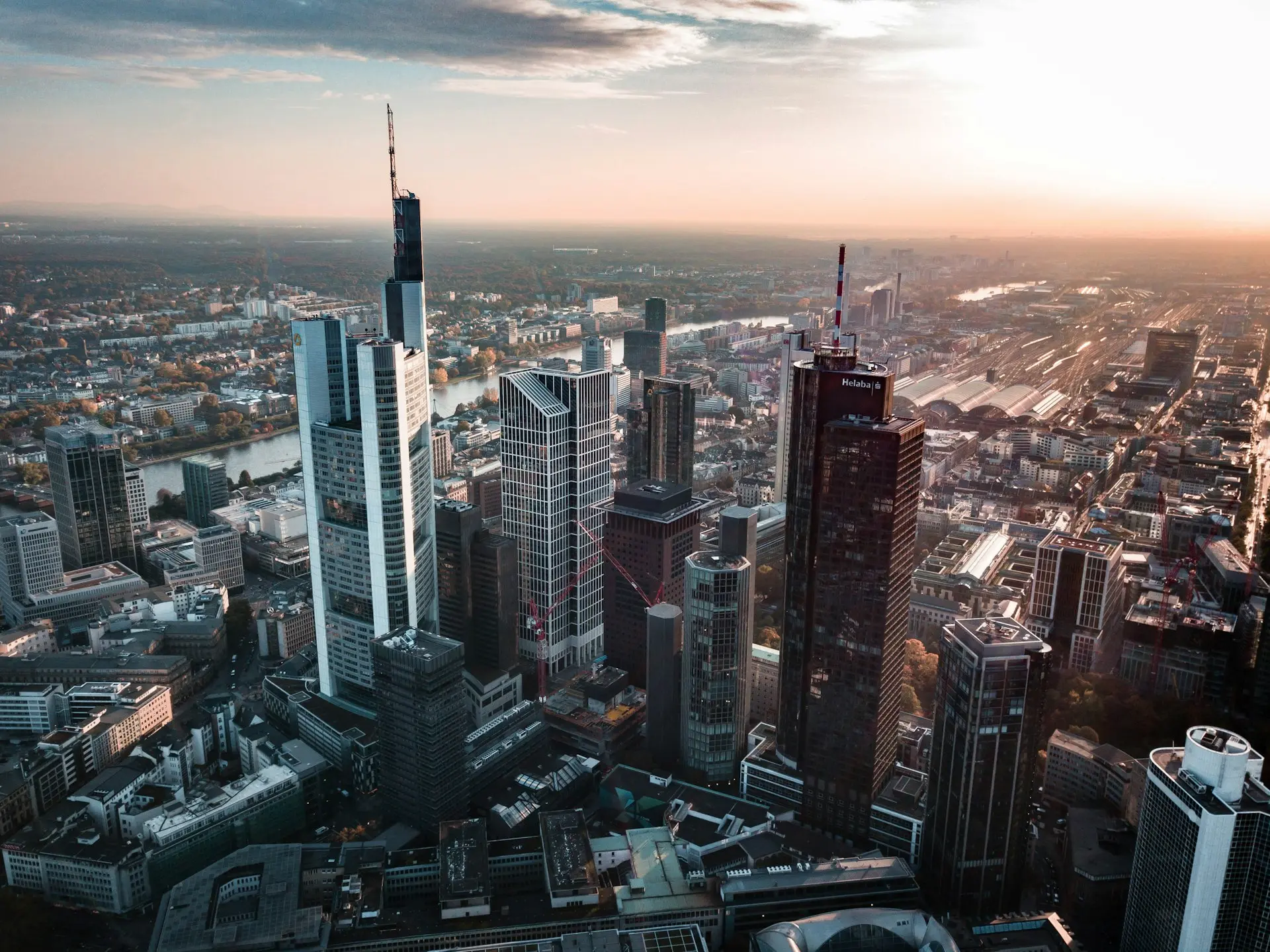 aerial view of city during daytime