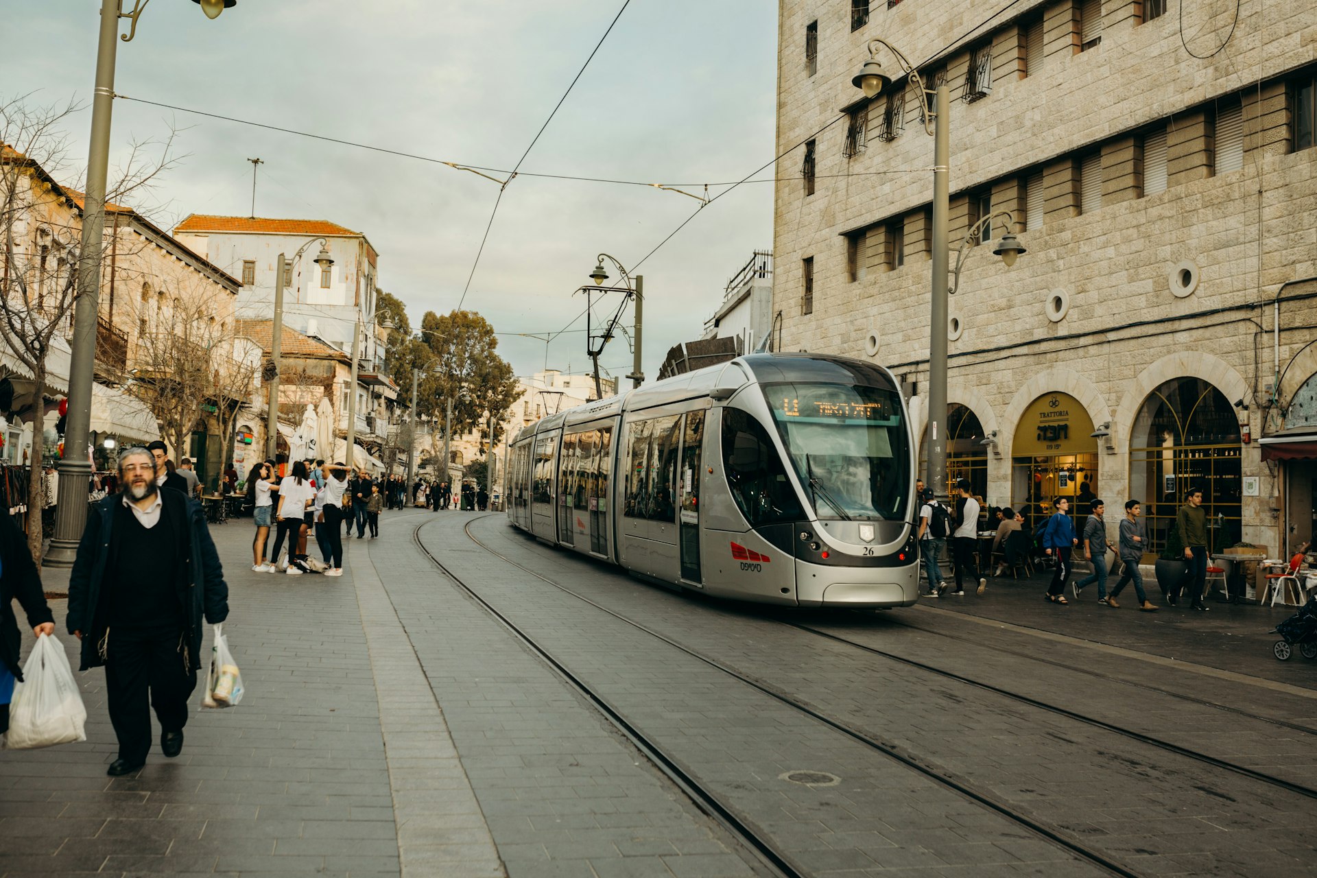 grey cable train