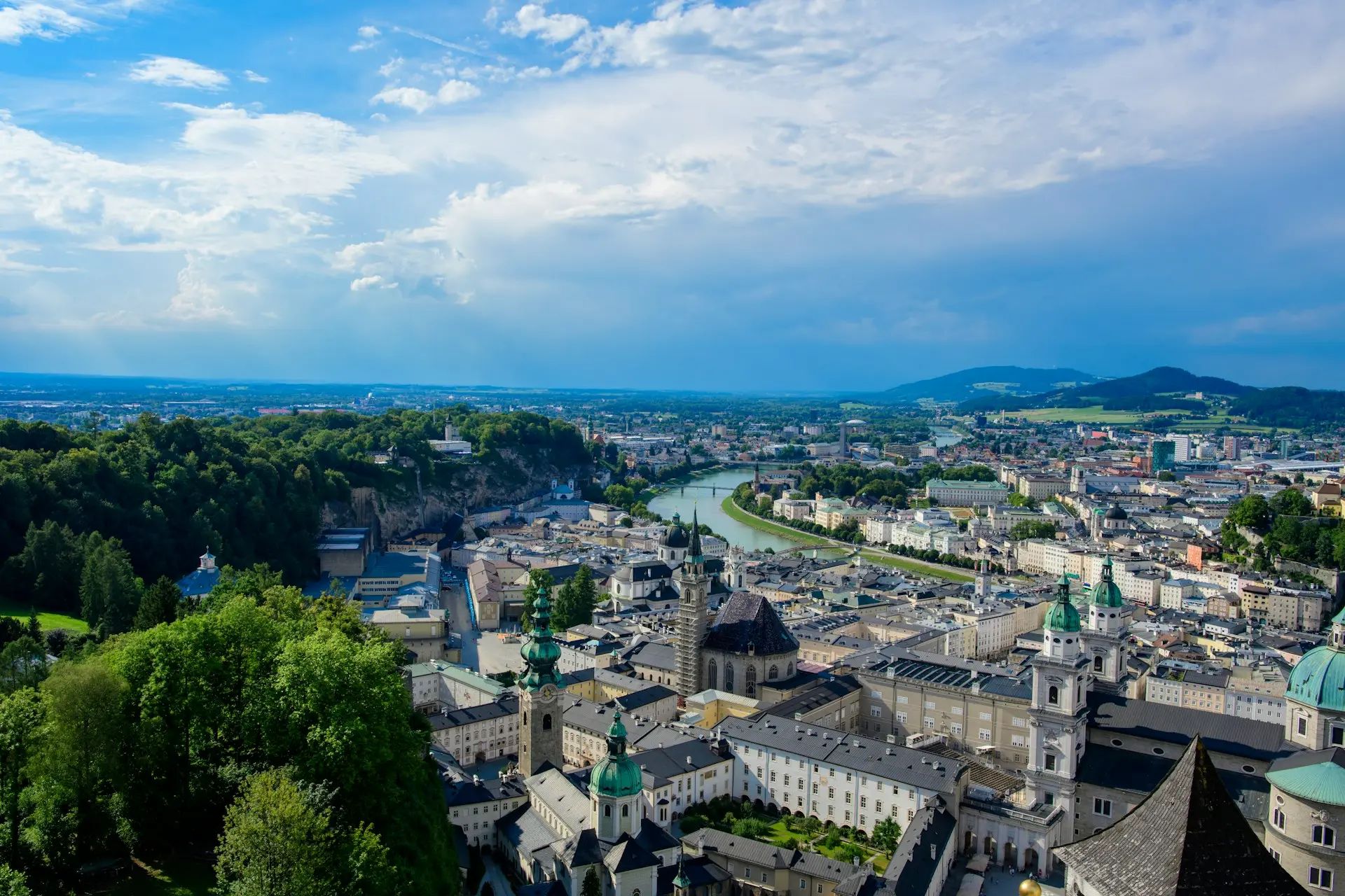 aerial view of city buildings during daytime