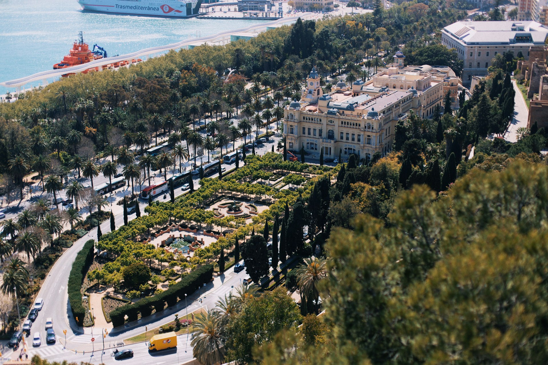 high-angle photography of buildings